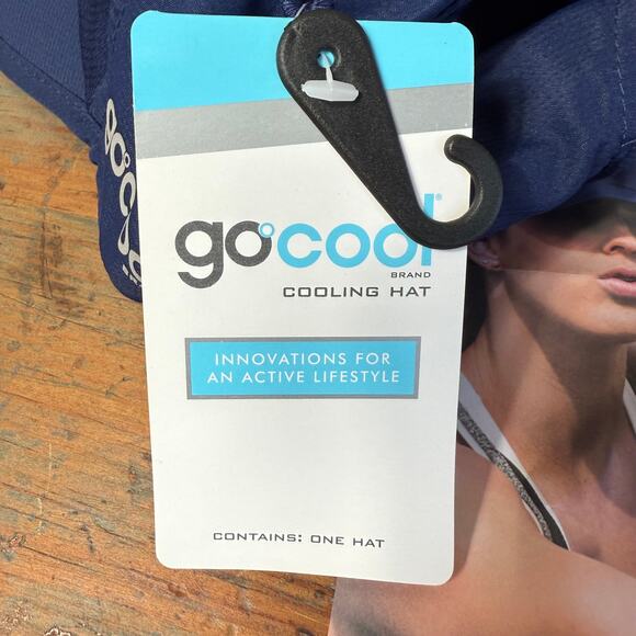 gocool Cooling Hat and Wristband Set OS Adjustable Sports Tennis Pickleball SPF - Picture 11 of 12
